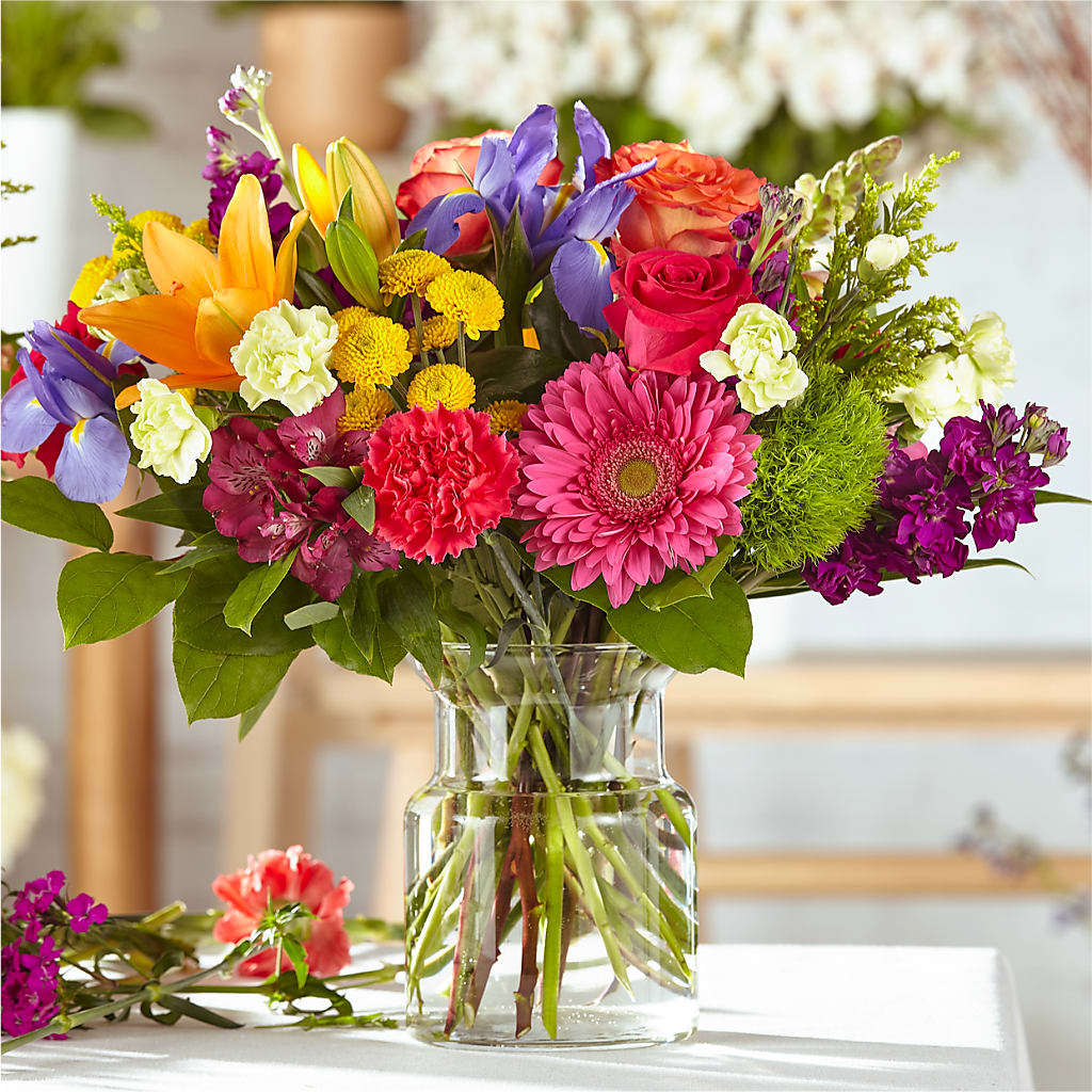 Bold & Bright – A Florist Original – POPPIES & PAISLEY FLORAL, Mulino OR