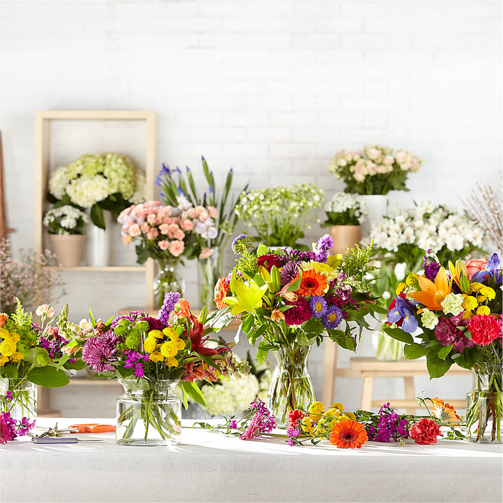 Bold & Bright – A Florist Original – POPPIES & PAISLEY FLORAL, Mulino OR