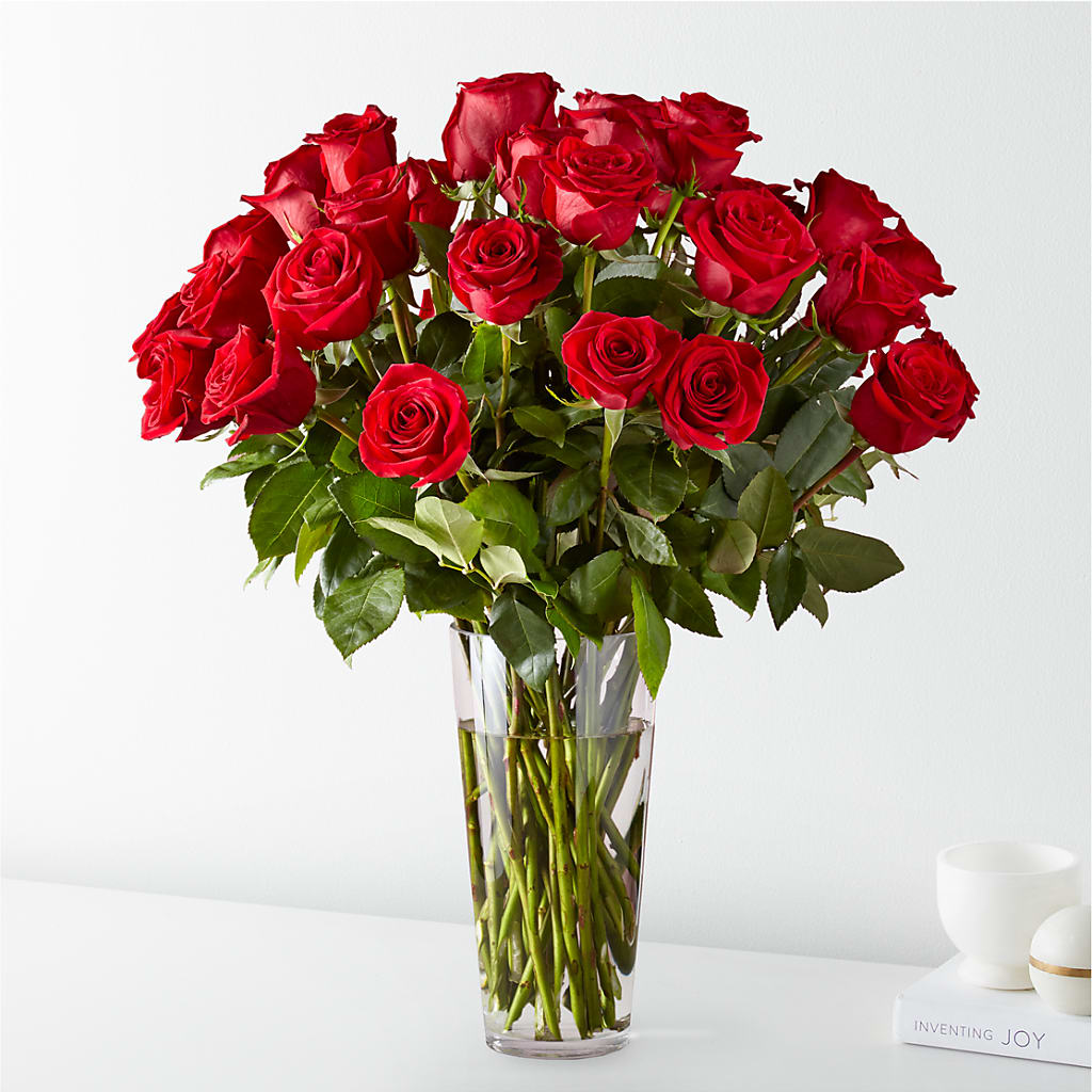 Long Stem Red Rose Bouquet – POPPIES & PAISLEY FLORAL, Mulino OR