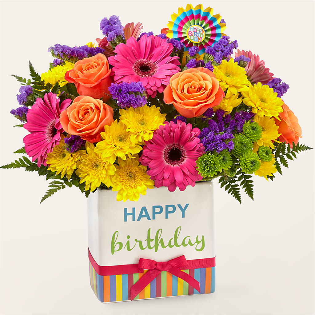 Birthday Brights Bouquet – POPPIES & PAISLEY FLORAL, Mulino OR