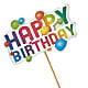 Happy Birthday Pick – POPPIES & PAISLEY FLORAL, Mulino OR