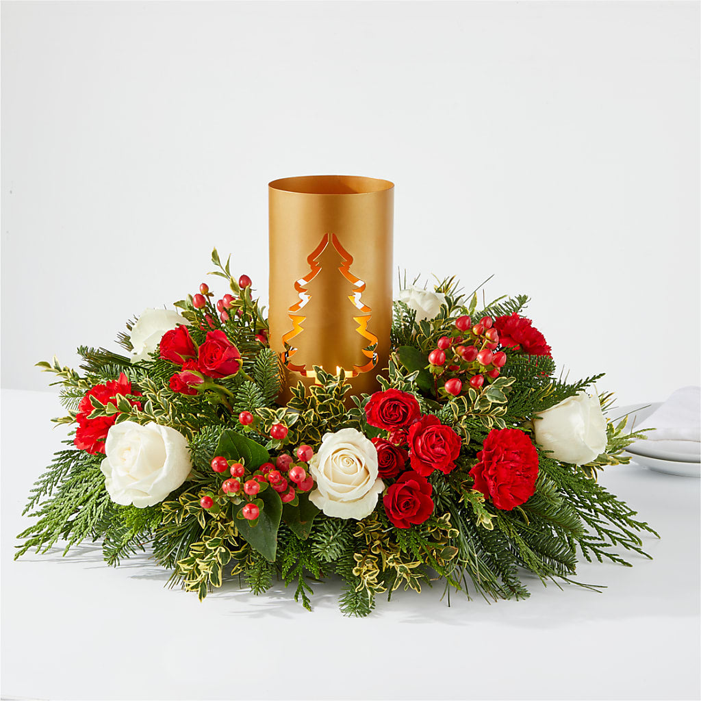 December Dreams Centerpiece – POPPIES & PAISLEY FLORAL, Mulino OR