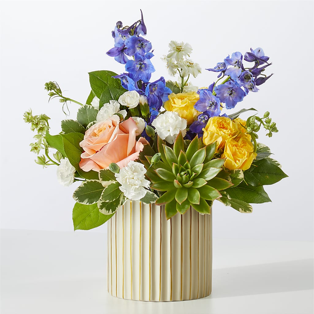 Cobalt Reverie Bouquet – POPPIES & PAISLEY FLORAL, Mulino OR