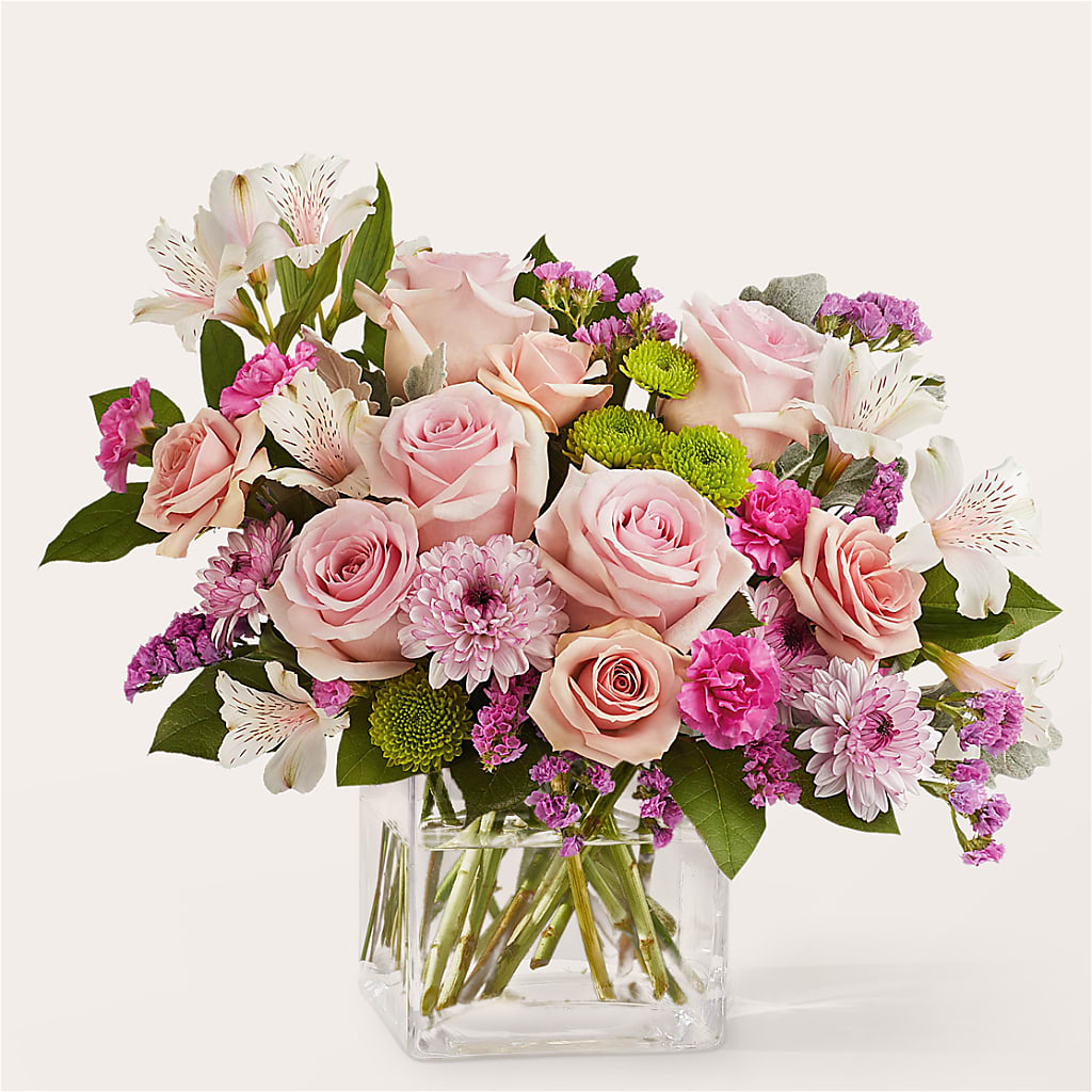 Pink Suede Bouquet – POPPIES & PAISLEY FLORAL, Mulino OR