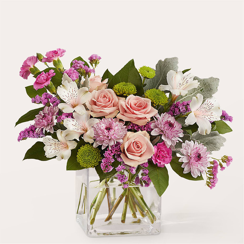Pink Suede Bouquet – POPPIES & PAISLEY FLORAL, Mulino OR