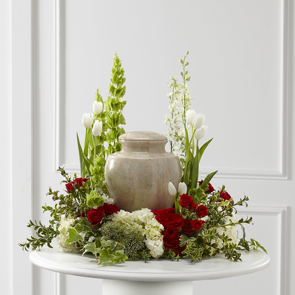 Tears of Comfort Arrangement – POPPIES & PAISLEY FLORAL, Mulino OR