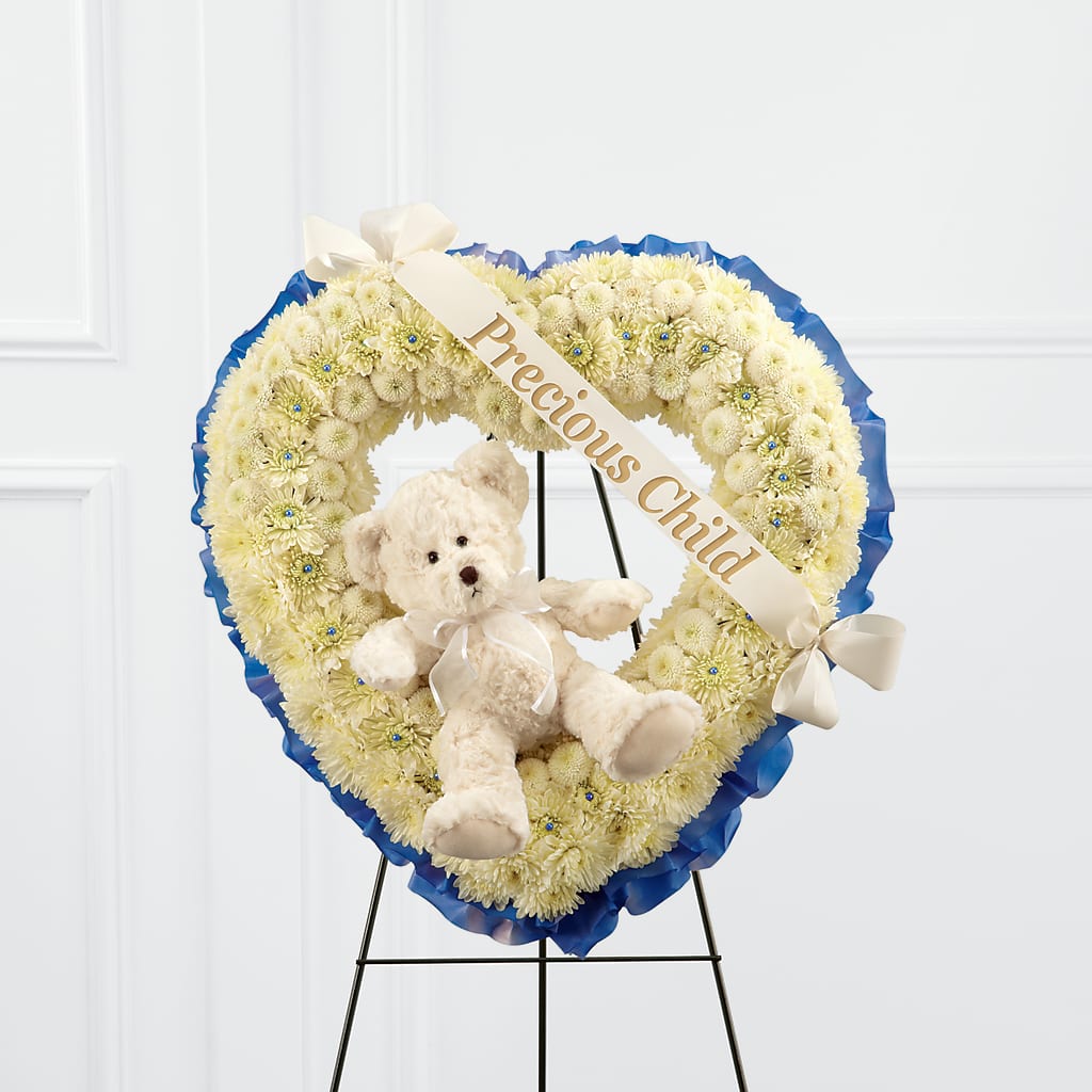 Precious Child Standing Heart – POPPIES & PAISLEY FLORAL, Mulino OR
