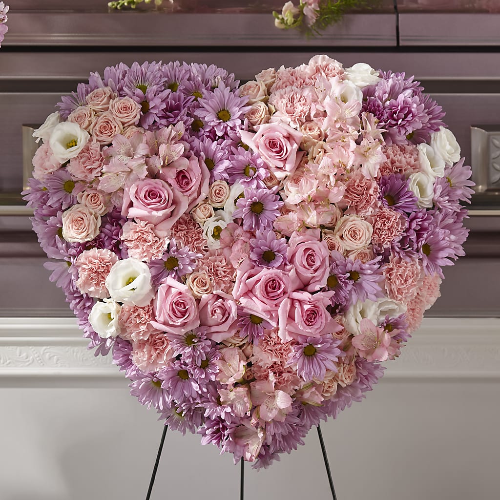 Heaven's Light Heart – POPPIES & PAISLEY FLORAL, Mulino OR