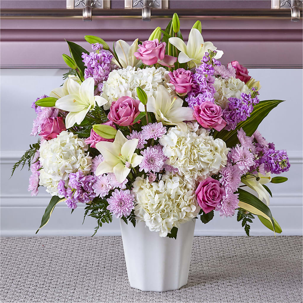 Heaven Sent Floor Basket – POPPIES & PAISLEY FLORAL, Mulino OR