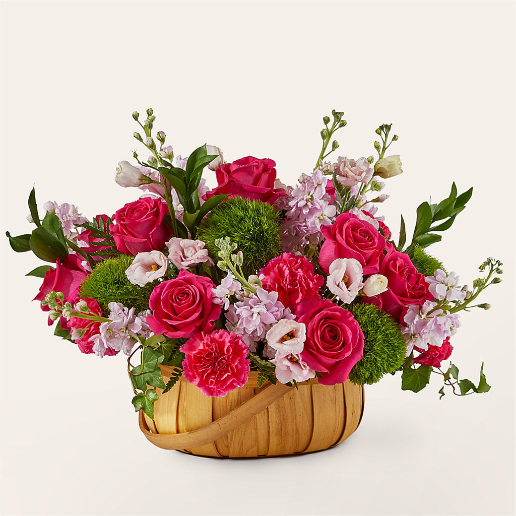 Radiance in Bloom Basket – POPPIES & PAISLEY FLORAL, Mulino OR