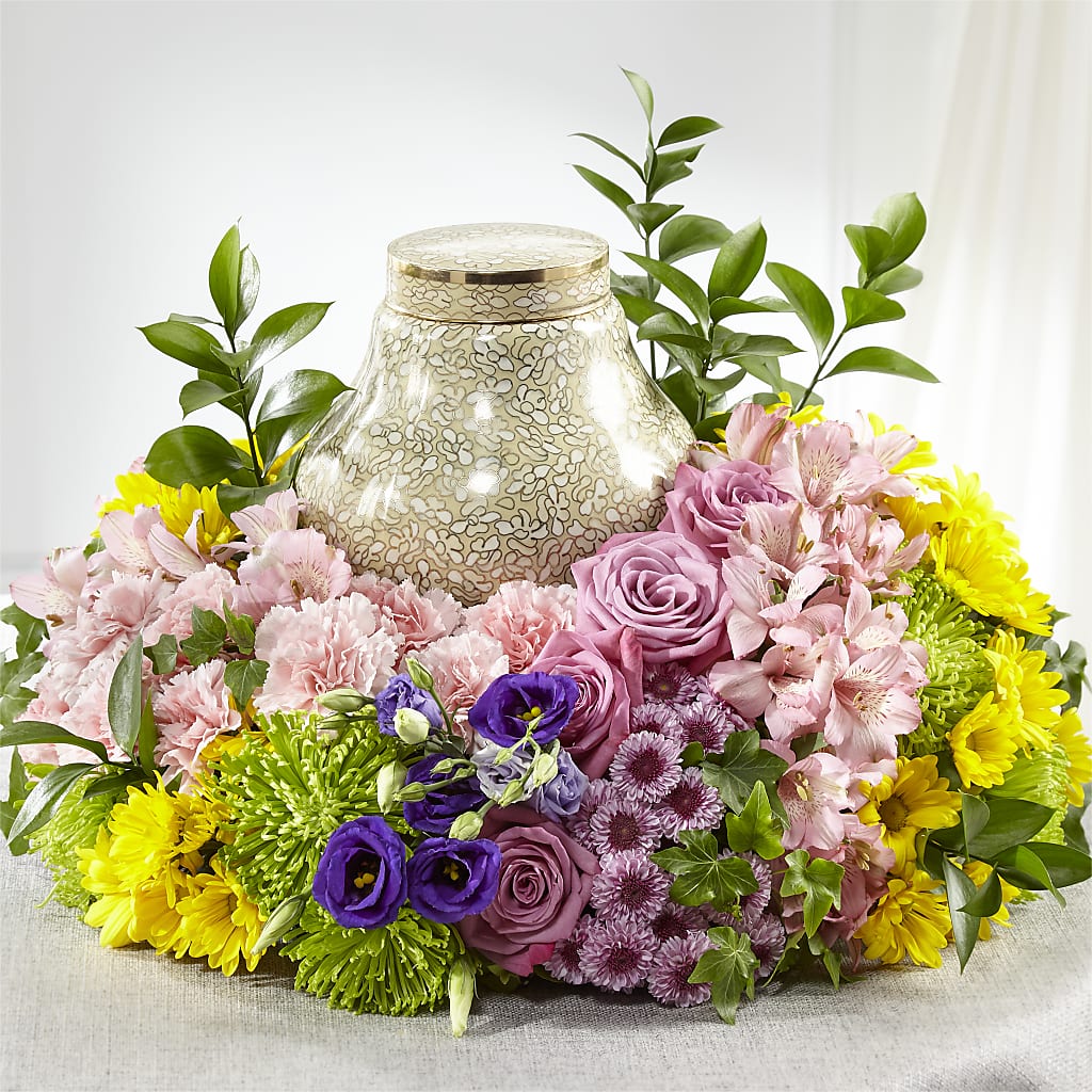 Rays of Hope Cremation Adornment – POPPIES & PAISLEY FLORAL, Mulino OR