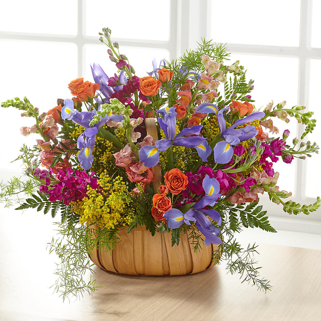 Garden of Life Basket – POPPIES & PAISLEY FLORAL, Mulino OR