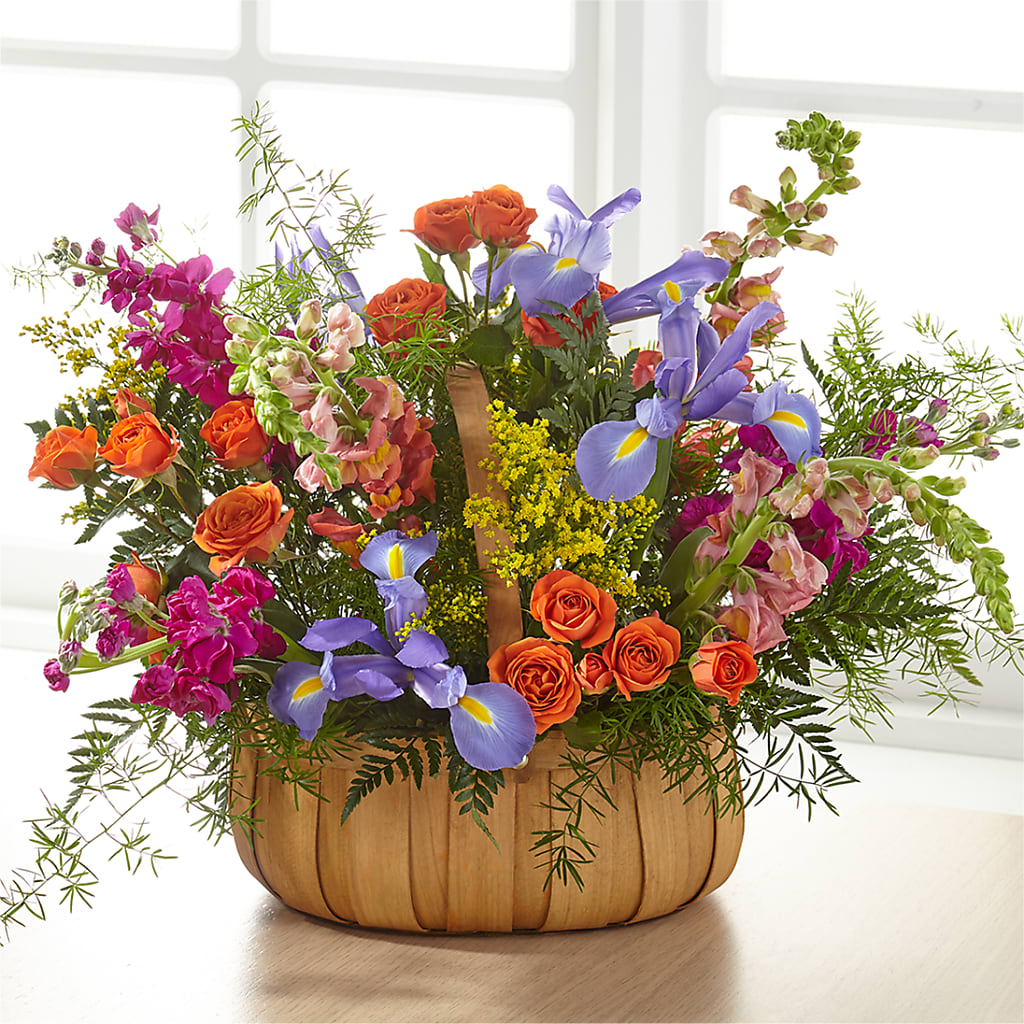 Garden of Life Basket – POPPIES & PAISLEY FLORAL, Mulino OR