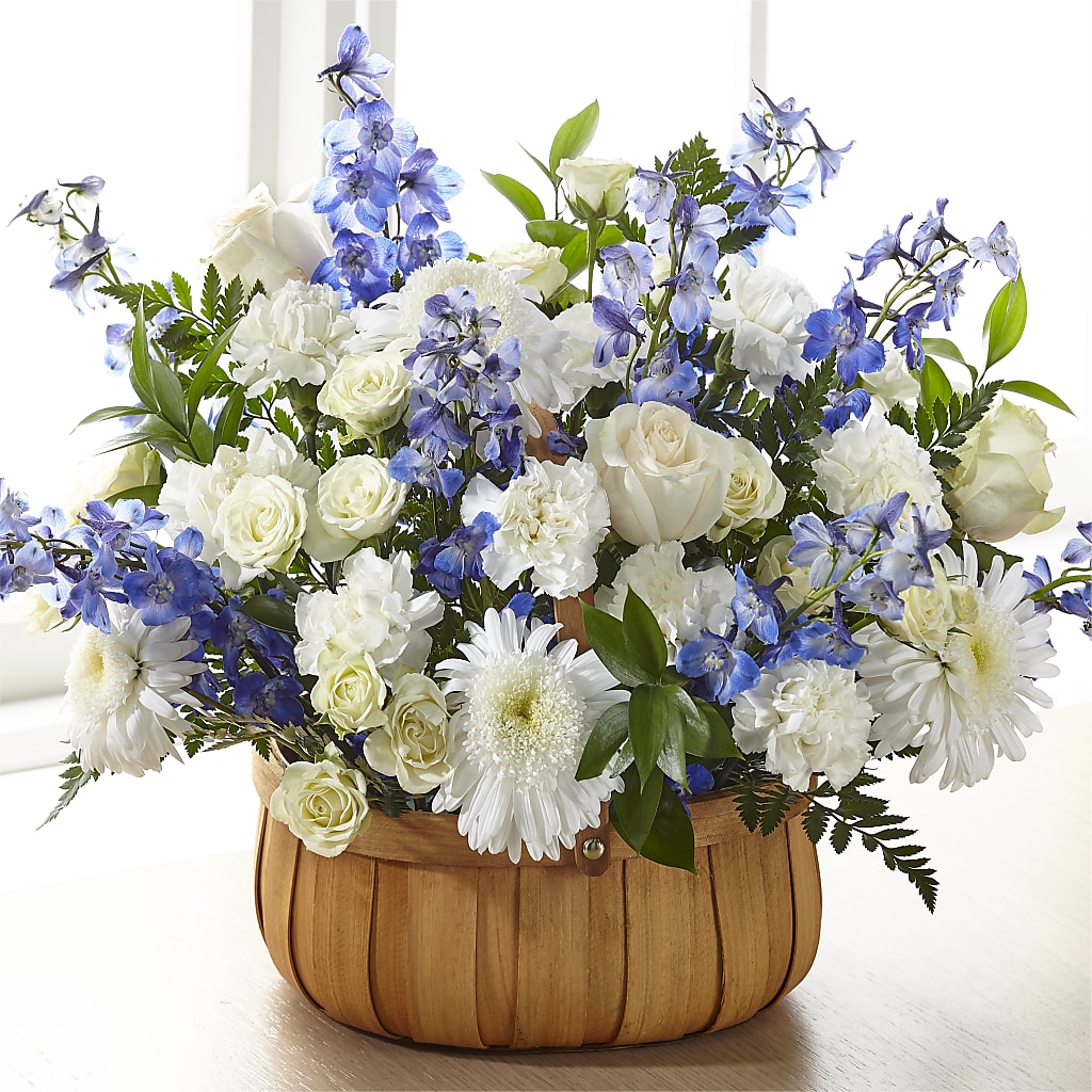 Harmony & Grace Basket – POPPIES & PAISLEY FLORAL, Mulino OR