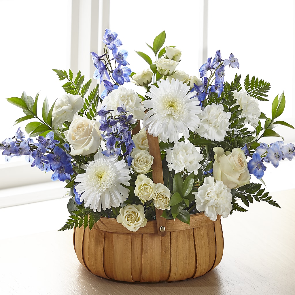 Harmony & Grace Basket – POPPIES & PAISLEY FLORAL, Mulino OR
