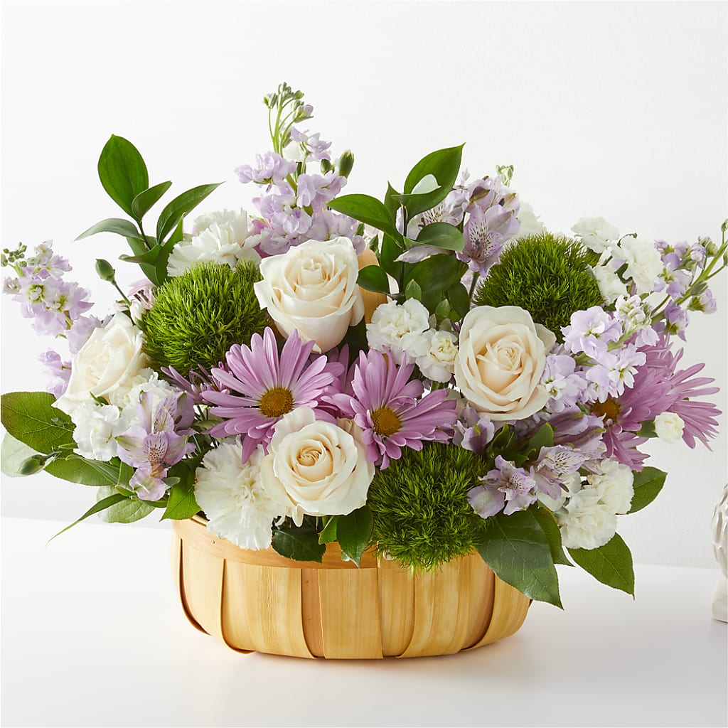 Peace & Love Basket – POPPIES & PAISLEY FLORAL, Mulino OR