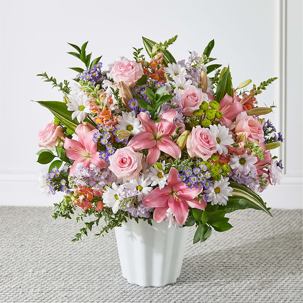 Abundant Compassion Floor Basket – POPPIES & PAISLEY FLORAL, Mulino OR