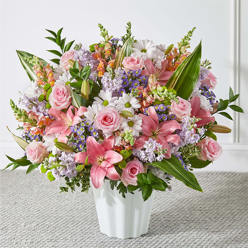 Abundant Compassion Floor Basket – POPPIES & PAISLEY FLORAL, Mulino OR