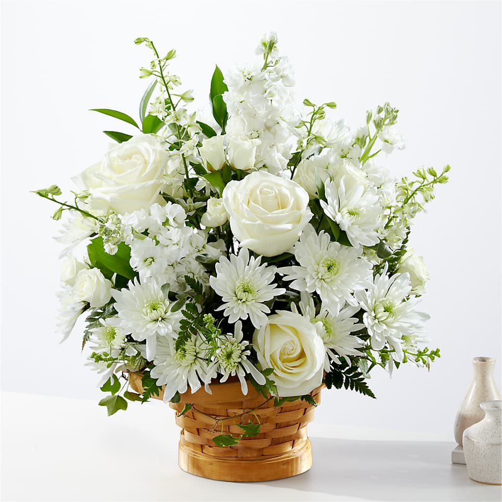 Heartfelt Condolences Arrangement – POPPIES & PAISLEY FLORAL, Mulino OR