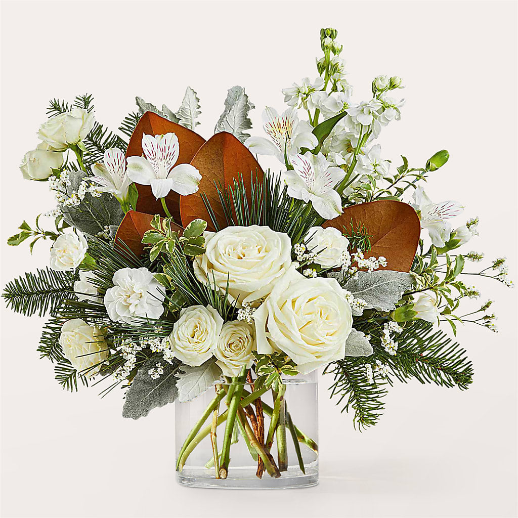Fresh Snowfall Bouquet – POPPIES & PAISLEY FLORAL, Mulino OR