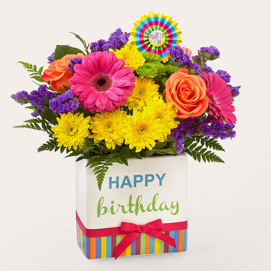 Birthday Brights Bouquet – POPPIES & PAISLEY FLORAL, Mulino OR