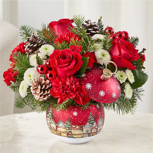 Christmas Carols Ornament – POPPIES & PAISLEY FLORAL, Mulino OR