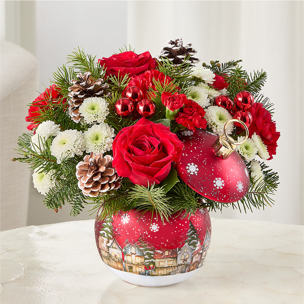 Christmas Carols Ornament – POPPIES & PAISLEY FLORAL, Mulino OR