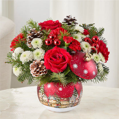 Christmas Carols Ornament – POPPIES & PAISLEY FLORAL, Mulino OR