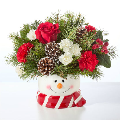 Jolly Snowman Bouquet – POPPIES & PAISLEY FLORAL, Mulino OR