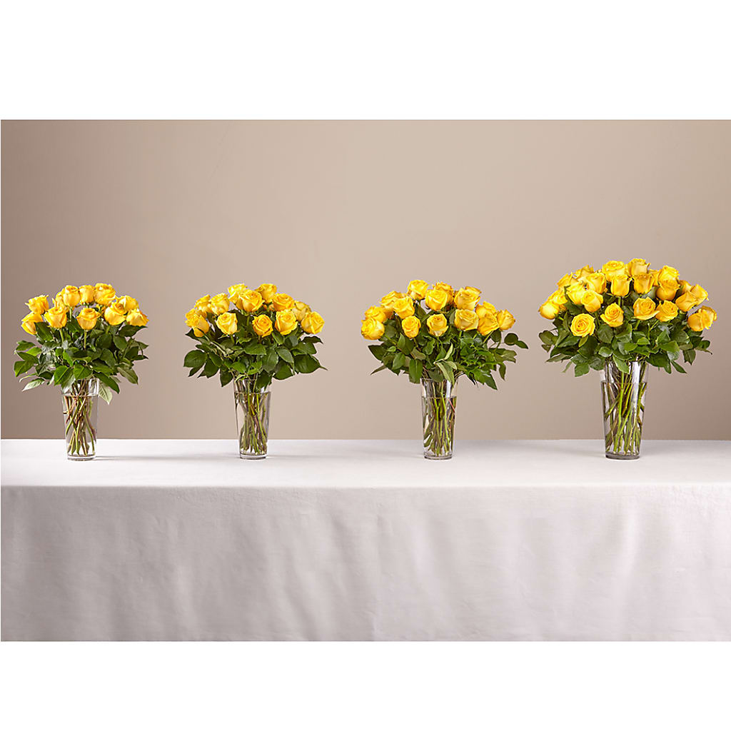 Long Stem Yellow Rose Bouquet – POPPIES & PAISLEY FLORAL, Mulino OR
