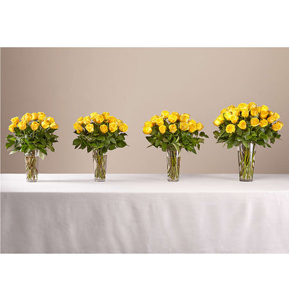 Long Stem Yellow Rose Bouquet – POPPIES & PAISLEY FLORAL, Mulino OR