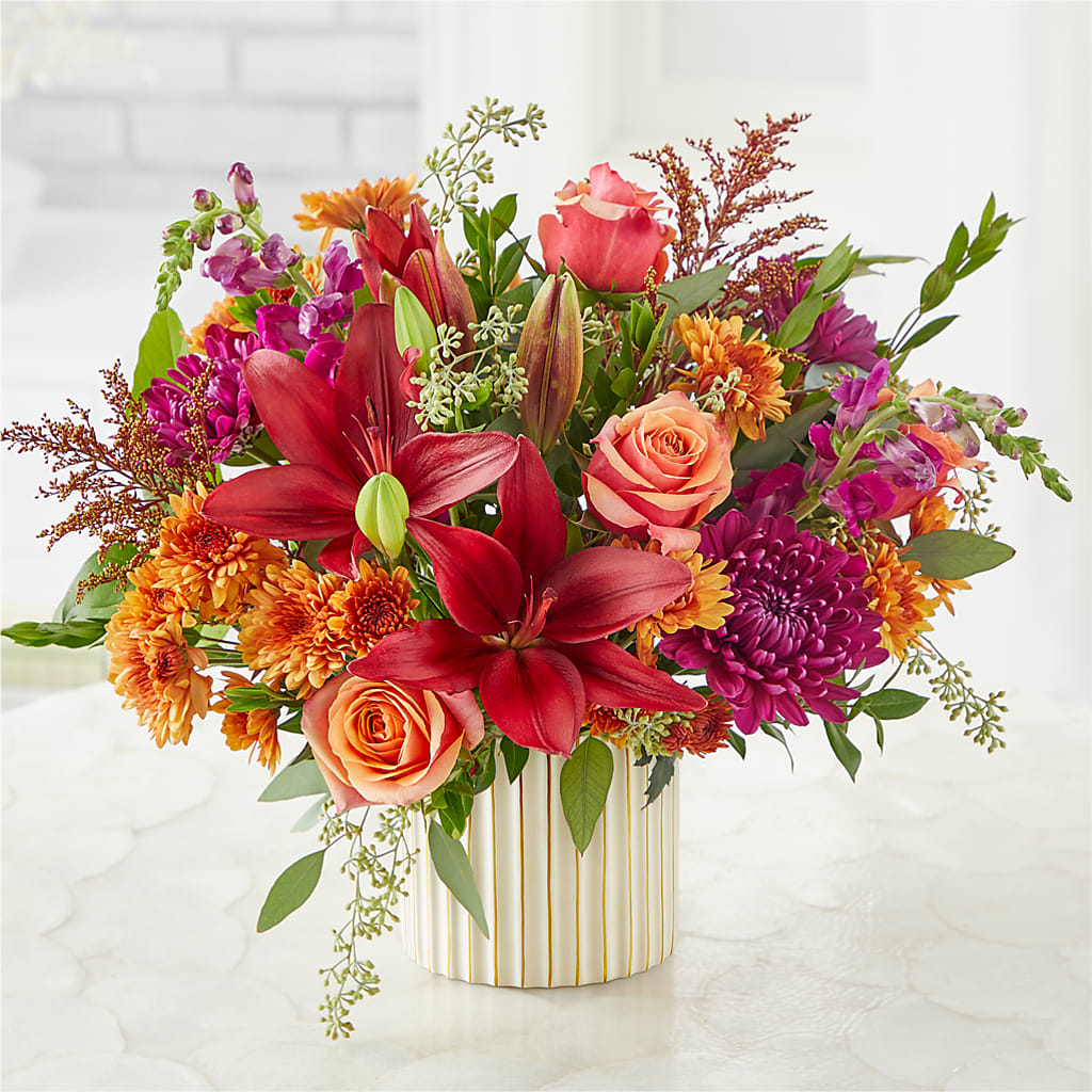 Burgundy Landscape Bouquet – POPPIES & PAISLEY FLORAL, Mulino OR