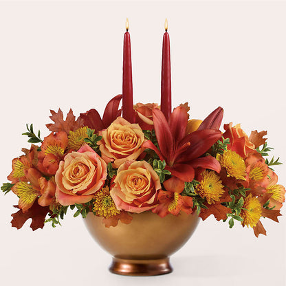Harvest Table Centerpiece – POPPIES & PAISLEY FLORAL, Mulino OR