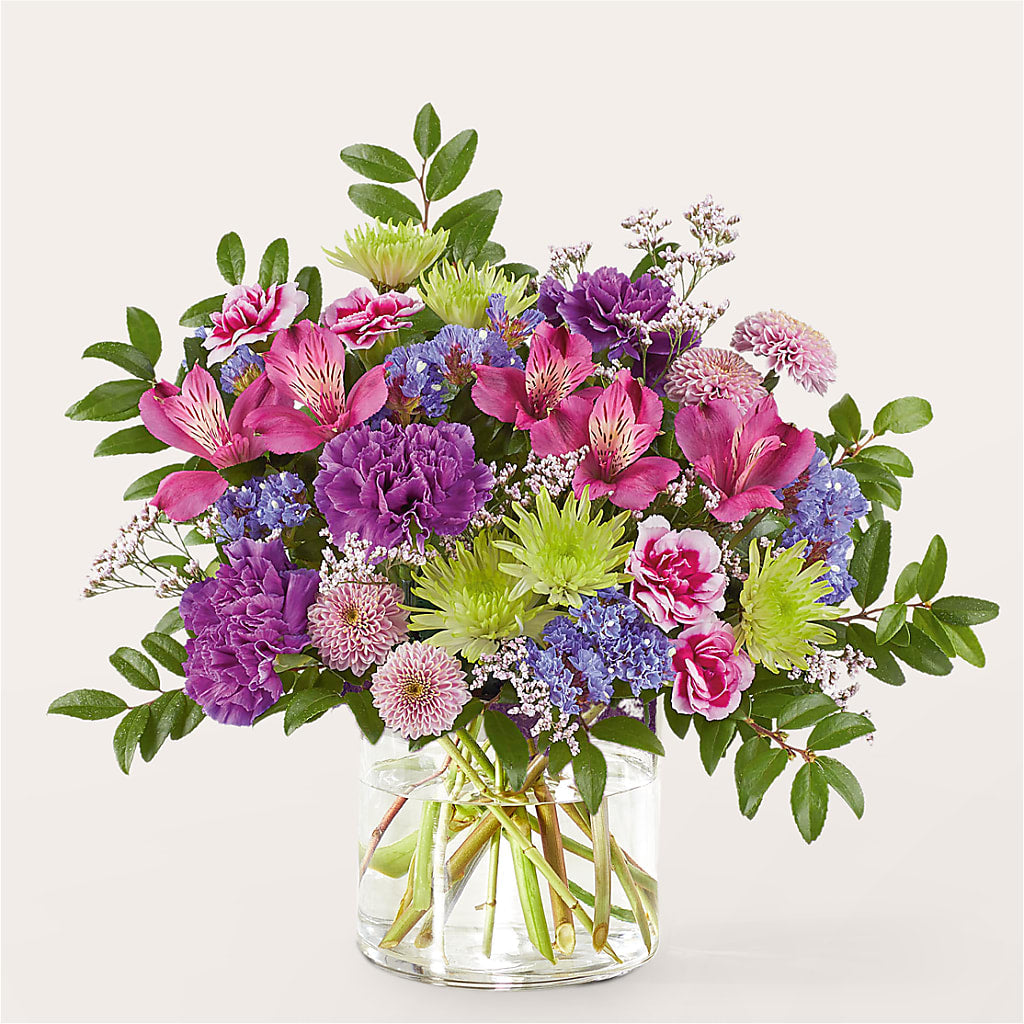 Glass Half Full Bouquet – POPPIES & PAISLEY FLORAL, Mulino OR