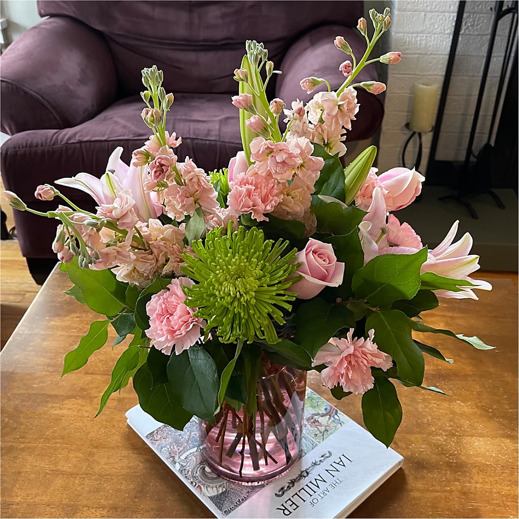 Pretty in Pink Bouquet – POPPIES & PAISLEY FLORAL, Mulino OR