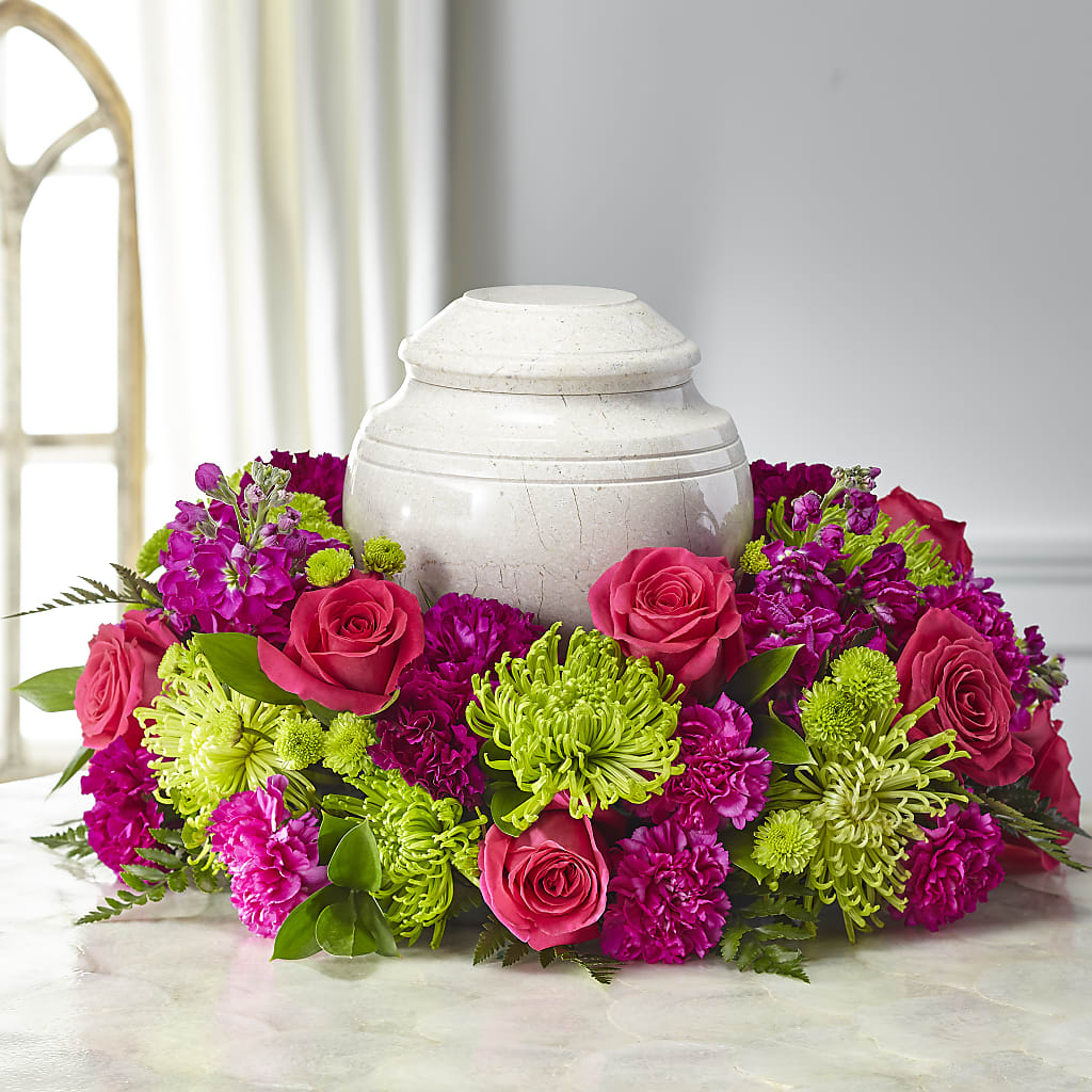 Hopeful Blessings Cremation Adornment – POPPIES & PAISLEY FLORAL, Mulino OR