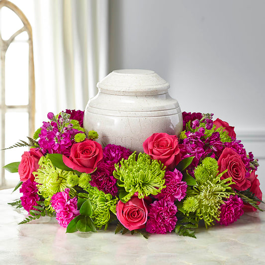 Hopeful Blessings Cremation Adornment – POPPIES & PAISLEY FLORAL, Mulino OR