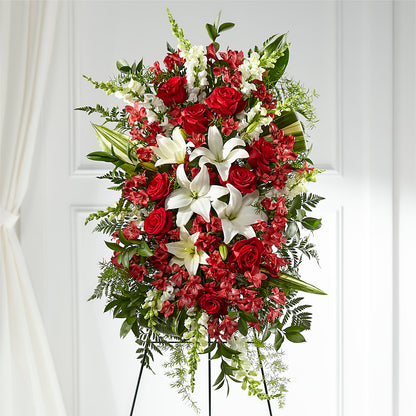 Everlasting Memory Standing Spray – POPPIES & PAISLEY FLORAL, Mulino OR