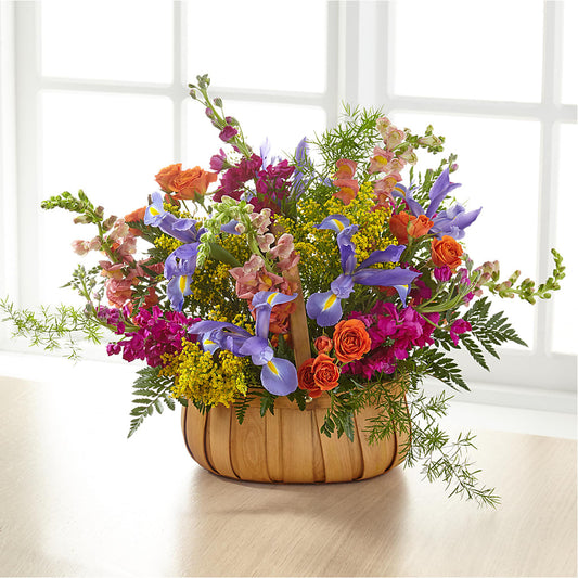 Garden of Life Basket – POPPIES & PAISLEY FLORAL, Mulino OR