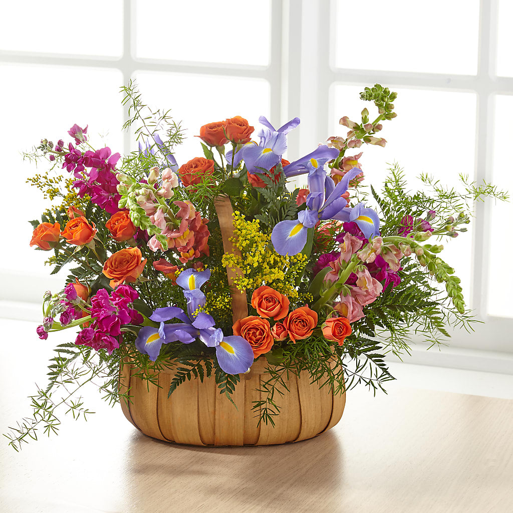 Garden of Life Basket – POPPIES & PAISLEY FLORAL, Mulino OR