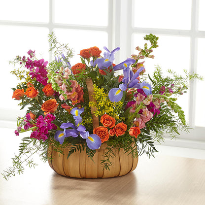 Garden of Life Basket – POPPIES & PAISLEY FLORAL, Mulino OR