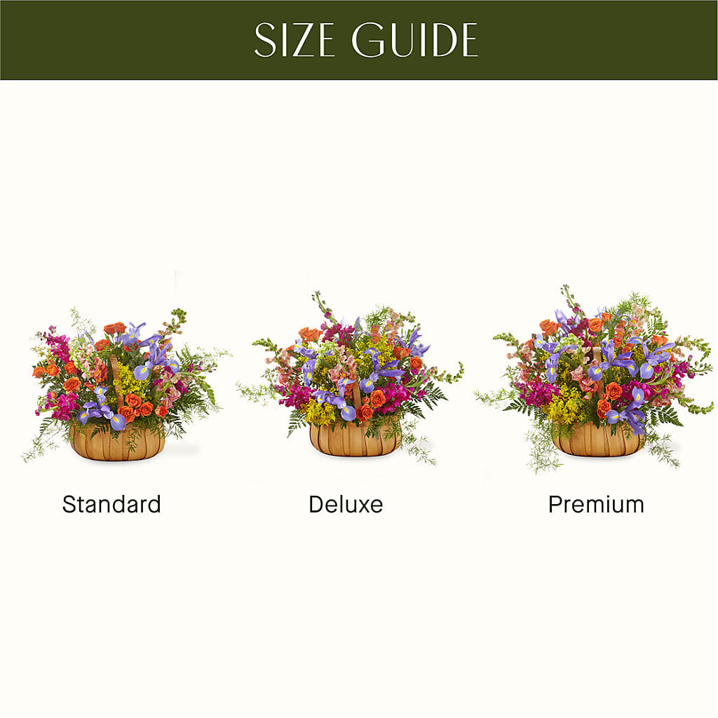 Garden of Life Basket – POPPIES & PAISLEY FLORAL, Mulino OR