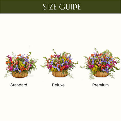 Garden of Life Basket – POPPIES & PAISLEY FLORAL, Mulino OR