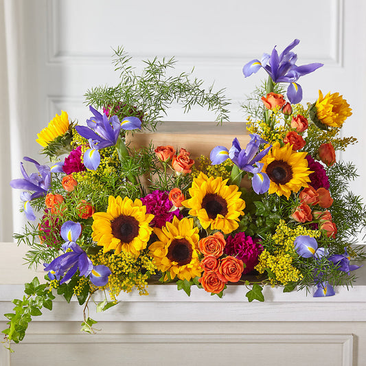 Faithful Forever Cremation Adornment – POPPIES & PAISLEY FLORAL, Mulino OR