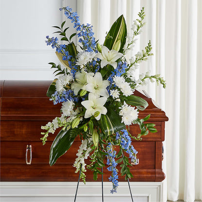 Eternal Impressions Standing Spray – POPPIES & PAISLEY FLORAL, Mulino OR