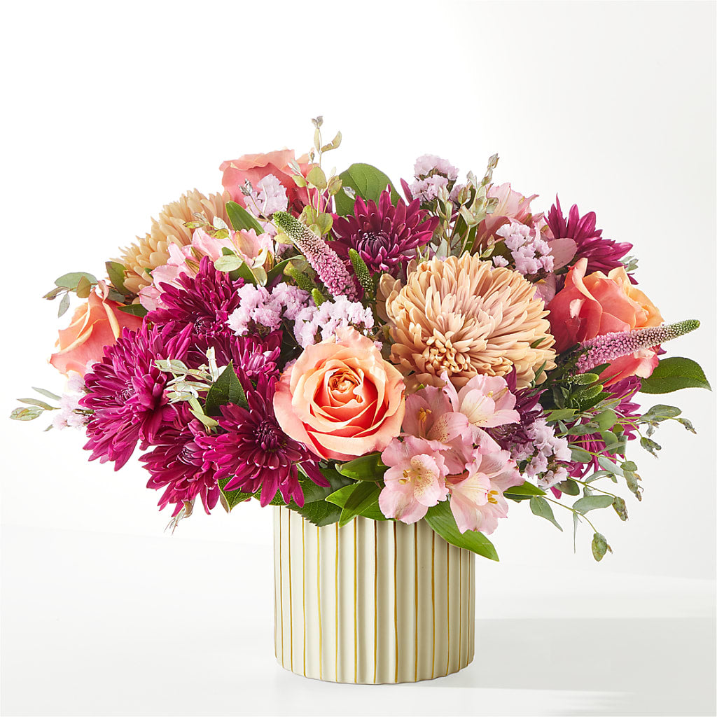 Berry Cobbler Bouquet with Ivory Vase – POPPIES & PAISLEY FLORAL, Mulino OR