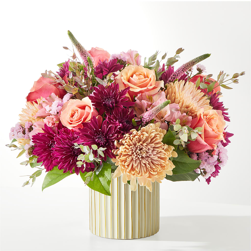 Berry Cobbler Bouquet with Ivory Vase – POPPIES & PAISLEY FLORAL, Mulino OR
