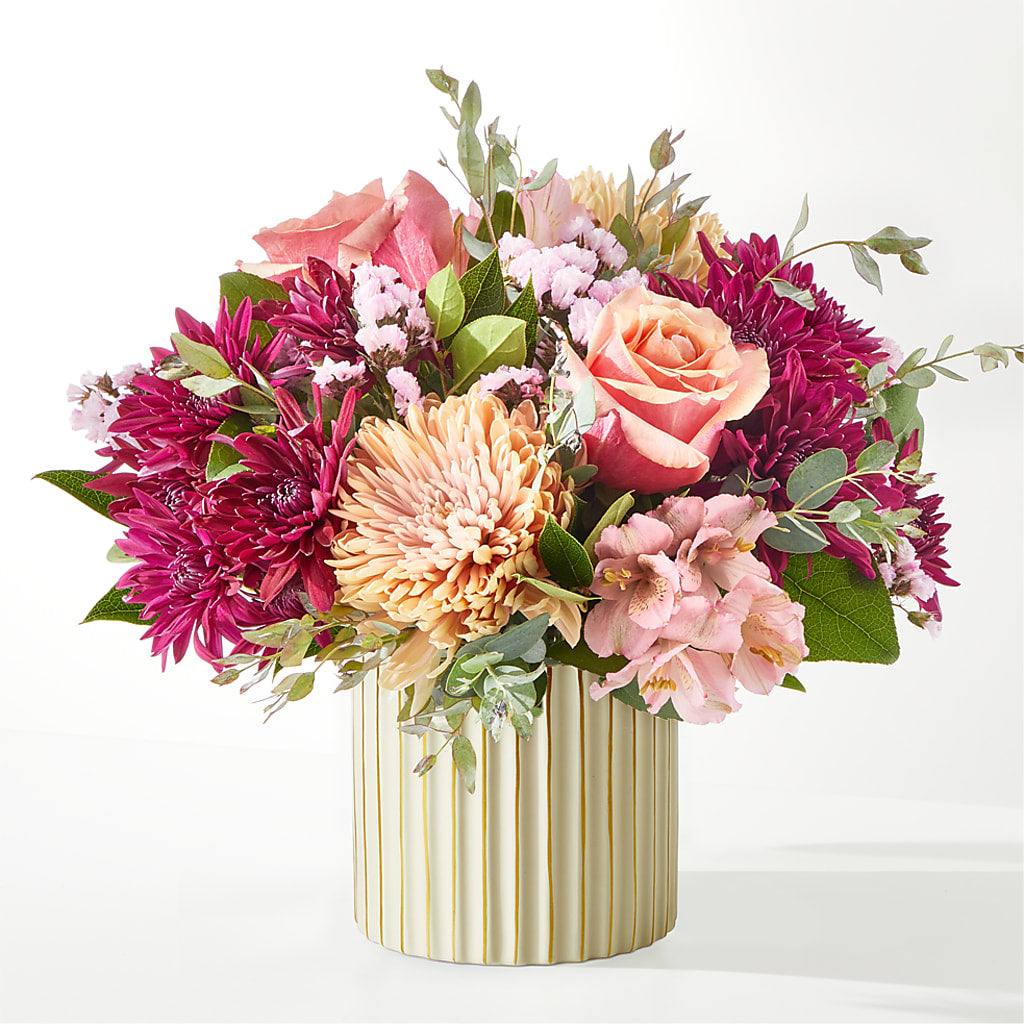 Berry Cobbler Bouquet with Ivory Vase – POPPIES & PAISLEY FLORAL, Mulino OR