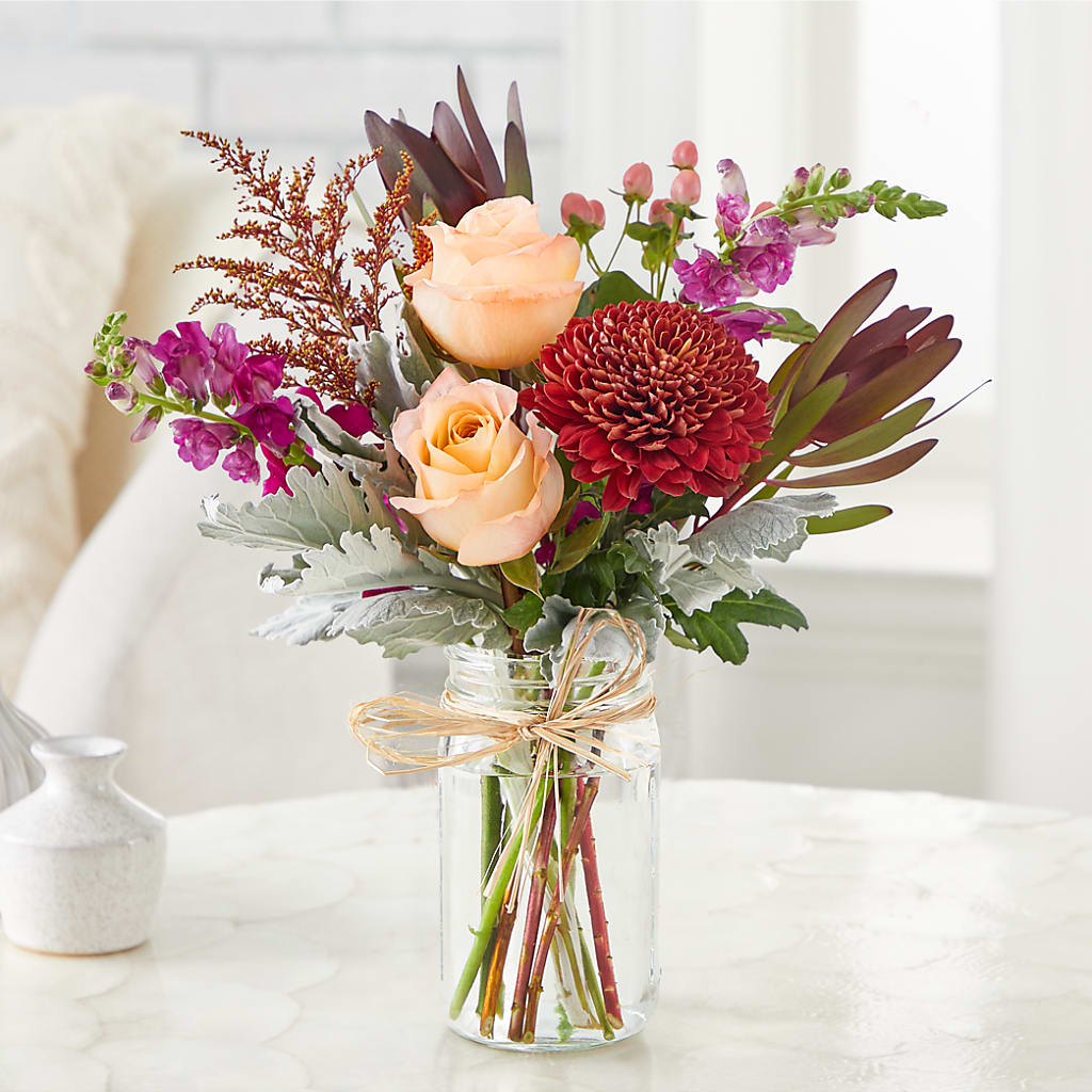 Moody Hues Bouquet – POPPIES & PAISLEY FLORAL, Mulino OR