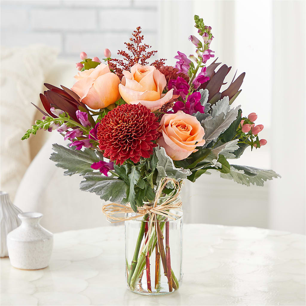 Moody Hues Bouquet – POPPIES & PAISLEY FLORAL, Mulino OR